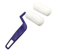 Small Finishing Paint Roller - Roller for Precision Painting of Trim and Detail | Lint , Sticks Smoothly to Walls, Furniture, Cabinets, and Easy to Use for DIYers Enthusiasts