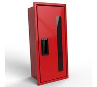 Small Fire Extinguisher Cabinet 39*12*11 cm - up to 2.5 kg / Fire Extinguisher Weaterproof Box / Wall Mounted Extinguisher Box / Visible Fire Safety Cabinet / Fire Rescue Storage Outdoor or Indoor