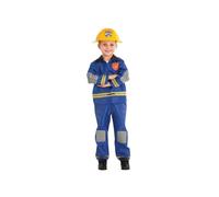 (Small) Fireman Fancy Dress Childs Costume