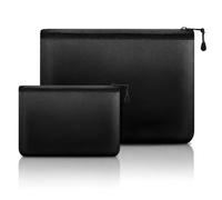 Small Fireproof Money Bag for Cash, Fire-Resistant Document Pouch with Zipper, Water-Resistant Organizer for Passport, Cash, Certificates, Legal Documents & Important Papers