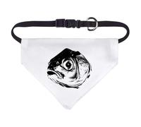 Small 'Fish Head' Dog/Cat/Pet Bandana (PD00062213)