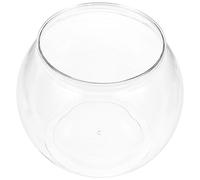 Small Fish Tank- Fish Tank Round HD Clear Acrylic Tank for Aquariums Ecological Small Office Home Cute Round Aquarium Tank Turtle Tank Goldfish Bowl