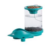 Small Fish Tank - Translucent Silent Aquatic Tank, Effortless Desktop Fish Tank | Self-sustaining Fish Tank with Aquarium Aquaponic Ecosystem, Filter, Fish Tank Pair