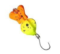 Small Fishing Lures, Flexible Lures for Pike and Perch Fishing - Realistic 2 Part Fishing Lures for Ponds and Lakes - Compact and Effective