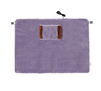 Small Flannel Blanket with USB Hand Pocket Washable Electric Heated Blanket Throw Soft Winter Warm Shawl Wrap, Knee & Leg Protection Plush Blanket for Sofa Chair Car Office Lunch Break,60×80cm