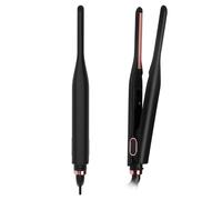 Small Flat Iron for Short Hair Pencil Flat Iron Mini Hair Straightener Tiny Hair Straightening Iron Ceramic Beard Straightener