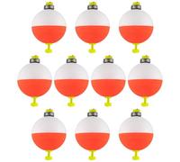 Small Floats For | Pack Of Ten Foam Floats | For Equipment Made From EVA Foam Oval Shape For Perch Trout And Bass