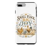 Small Flock Big Joy Backyard Chicken Farm Lover Case for iPhone 7 Plus/8 Plus