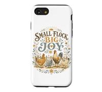 Small Flock Big Joy Backyard Chicken Farm Lover Case for iPhone SE (2020) / 7/8