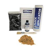 Small Flocking Kit - Flock Powder - Nylon Flock - (Arena Brown)
