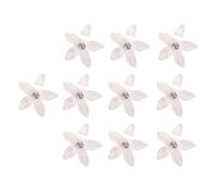 Small Floral Hair Clip 10pcs Wedding Party Decorative Accessories Flower Hairpin For Women Girls Metal Alloy Design Decorative Hair Clip