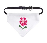 Small 'Flower Blowing In The Wind' Dog/Cat/Pet Bandana (PD00062551)