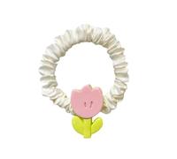 Small Flower Hair Ties Elastic Ponytail Holders Hair Scrunchies Hair Rope