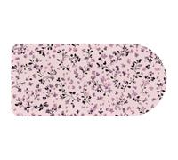 Small Flowers Tiny Flowers on Light Pink Background Mouse Pad Gaming, 29.1 x13.8 inch Long Computer Keyboard Mouse Mat Non-Slip Base, Large Desk Pad for Gamer Office Home