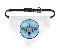 Small 'Flying Jet Fighter' Dog/Cat/Pet Bandana (PD00059317)