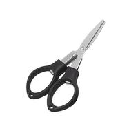 Small Folding Scissors Safe Portable Stainless Steel Telescopic Cutter for Home Travel Use Portable Folding Scissors