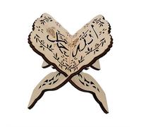 Small Folding Wooden Quran Stand Prayer Book for Display and Reading Bible Display Ramadan Supplies Eid Reading Supplies