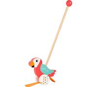 small foot 10475 pushing animal parrot "Lori" made of wood, waddles along on eve