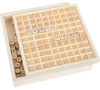 Word Tiles Educate, Made of FSC 100%-Certified Wood, Learning Toy for ABCs Begin