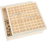 small foot 10952 Word Tiles "Educate", made of FSC® 100%-certified wood, learning toy for ABCs beginners and students