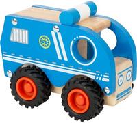 Small Foot 11077 police car made of wood for Children 18 months and older, 100%