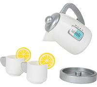 Small Foot 11115 Tea Set with Wooden Kettle, Promotes Creative and Motor Skills, Especially for Small Children's Hands Toy, Multicolour