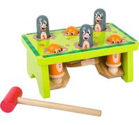 Small Foot 11162 Knocking bench mole, 100% FSC-certified, robust hammering bench