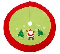Small Foot 11387 Christmas Tree Skirt Santa, Made of Felt Material, Tree Decoration