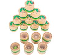 Small Foot 11433 Hearing Memo Very Hungry Caterpillar Made of Wood, Sensory Game with Filled Wooden Boxes, 16 Pieces, from 3 Years, 4 cm