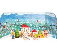 Small Foot 11675 Winter Forest Advent Calendar in 3D scenery, for ages 2+ years