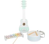 small foot 11685 Music Set Pastell, set of three musical instruments with sheet