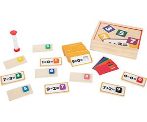 Small Foot 11730 Learning Game Wooden Puzzle Mathematics, wooden toy for learning maths, for students, for ages 6+ years