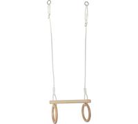 small foot 11909 Trapeze w/Wooden Gymnastic Rings, for mounting on Swing or Clim