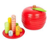 small foot 11915 Logisteck Learning Apple, with fun & colourful caterpillars, sh