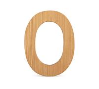 Small Foot 12068 ABC Letter O Made of Sustainable Bamboo Can Be Combined with Other Letters as Decoration or Door Sign