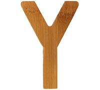 Small Foot 12078 ABC Letter Y Made of Sustainable Bamboo Can Be Combined with Other Letters as Decoration or Door Sign