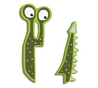 Small Foot 12084 ABC Monster Clooney Wooden Letters Decoration Door Sign