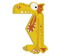 Small Foot 12085 ABC Monster Murphy Wooden Letters Decoration Door Sign