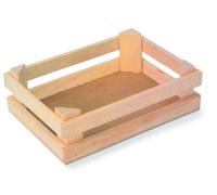 Set of 3 Natural Wood Boxes for Play Shop, SMALL FOOT® wood