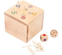 Small Foot Design Parlour Game 6558 Dice Ace – Wooden, 2 Dice, Age 5+