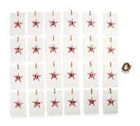 Small Foot Advent Calendar Paper Bag, White