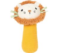 small foot baby speelgoed kleine rammelaar & stoffen grijpspeelgoed "Little Lion