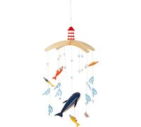small foot Big Ocean Mobile made of wood, 3D mobile in maritime look, ideal for toddlers and babies, 12290