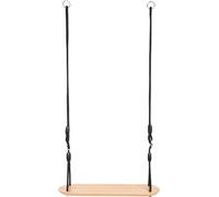 small foot Board Swing XL "Black Line", extra-wide wooden swing for kids and adults, for ages 3+ years, 12407