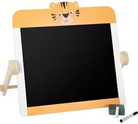 small foot Chalkboard and Whiteboard ‘Safari’, magnetic, FSC® 100% certified wood, reversible, for ages 4+ years, 12736