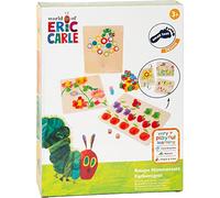 Small Foot Colour Play Very Hungry Caterpillar Wooden Educational Toy for Sorting and Learning Colours, from 4 Years, 11431
