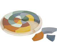 Small Foot Colours Puzzle Safari, wood, creative building & stacking puzzle game, for kids aged 3+ yrs, 12457