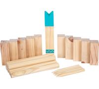 small foot Compact Kubb Viking Game "Active", made of wood, popular outdoor thro