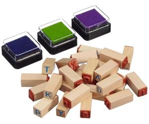 Small Foot Company Stamp Set Letters