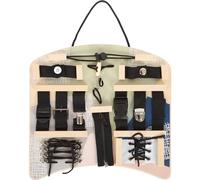 Small Foot Connectors and Fastenings Motor Activity Board, diverse motor skills fun for kids aged 3+ years, 12391